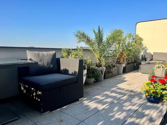 Pohodlné postele s výhledem