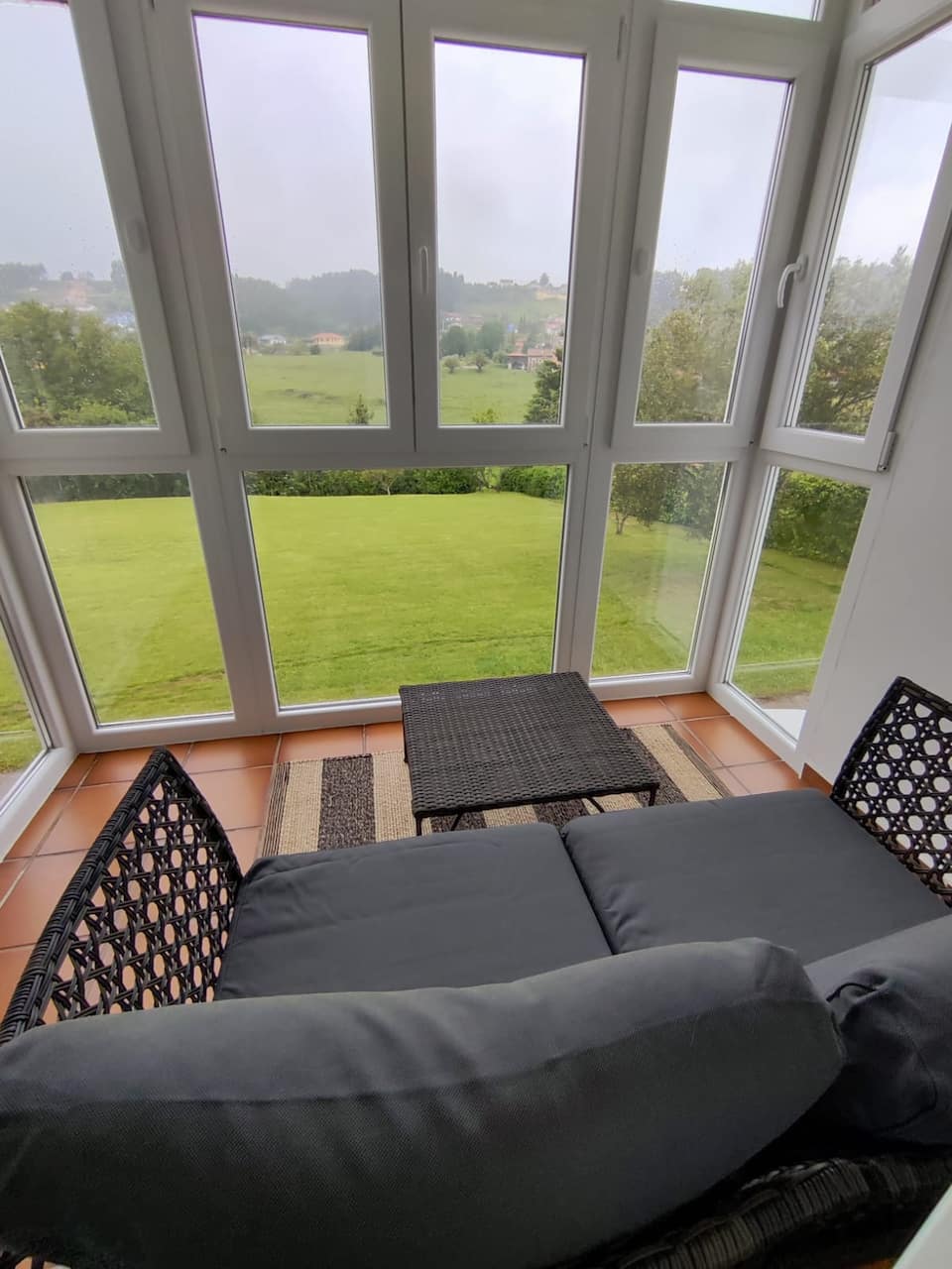 Terraza con vistas