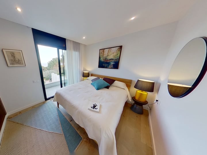 Kamer 2 verdieping 1 met tweepersoonsbed