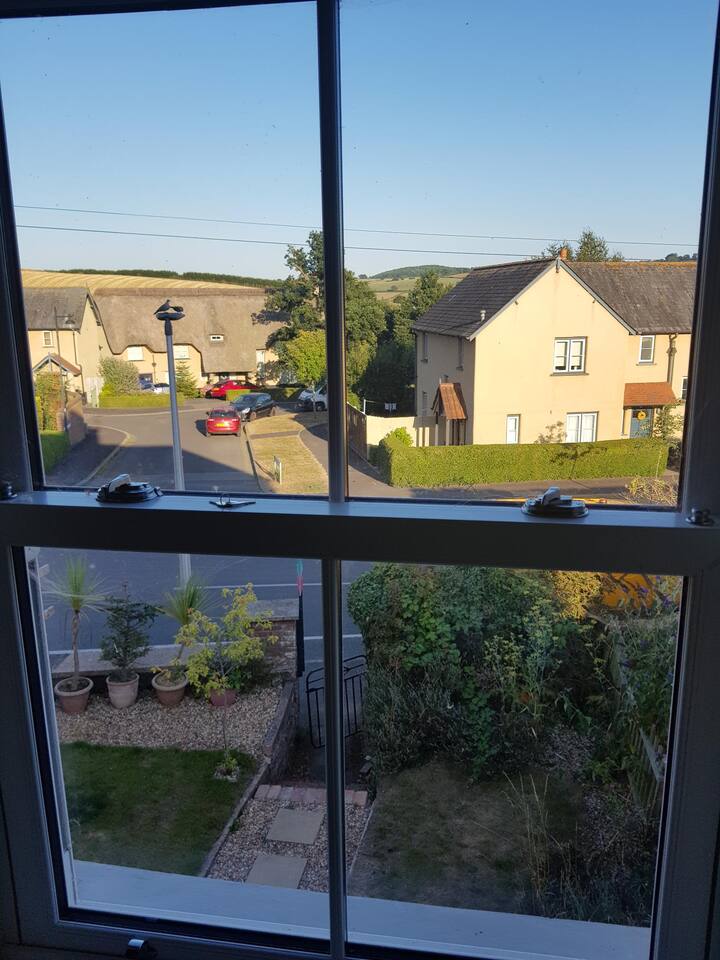 Vista desde la ventana del dormitorio