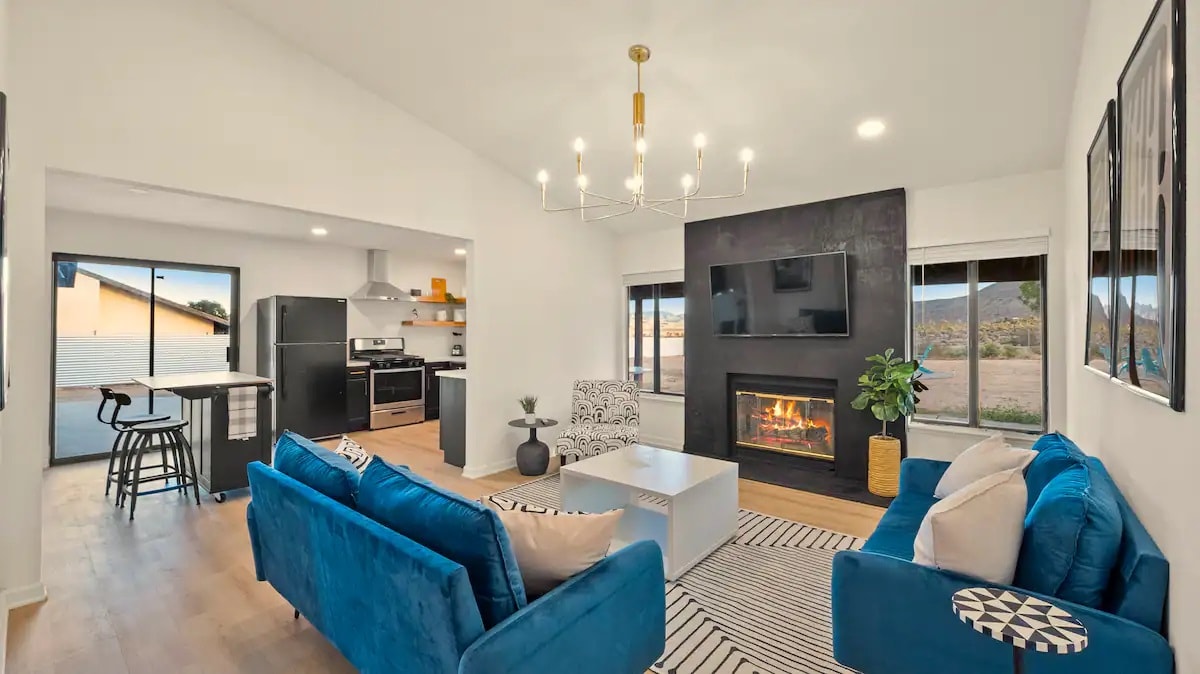 Successful Airbnb property: Peaceful Desert House with Views 3Bd/2Ba in Yucca Valley