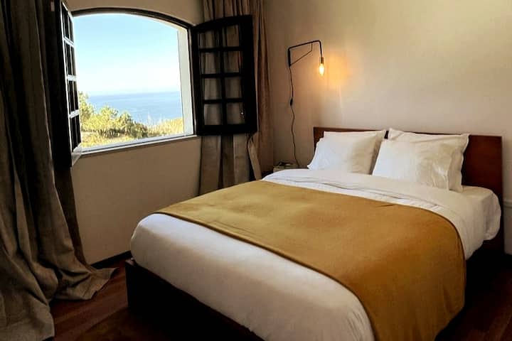 This second suite is west facing and has a beautiful view of the ocean. 
Wake up and let the ocean awaken your senses with the sounds of the waves crashing on the beach.
