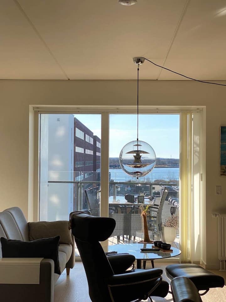 Apartment with a view of the fjord
