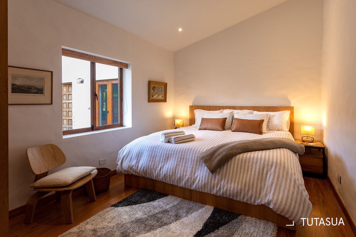 Južná spálňa postavená ako kráľ