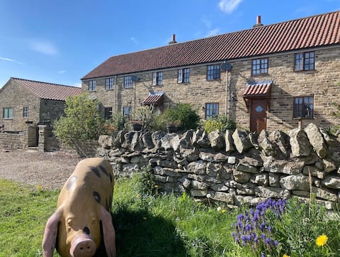 Top performing Airbnb: Idyllic Farm based cottage with hot tub in North Yorkshire