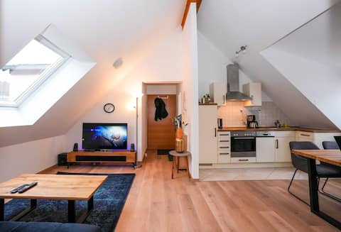 Apartment Altstadt with parking and castle view