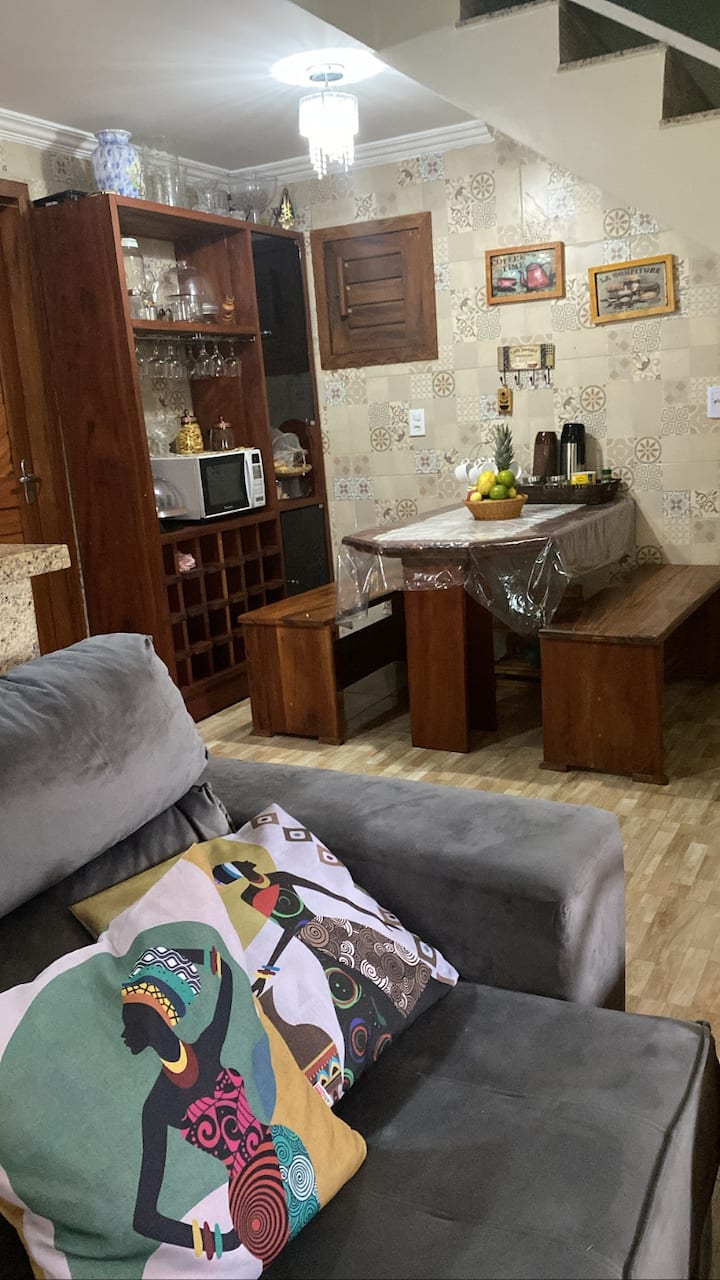 Salon avec télévision 