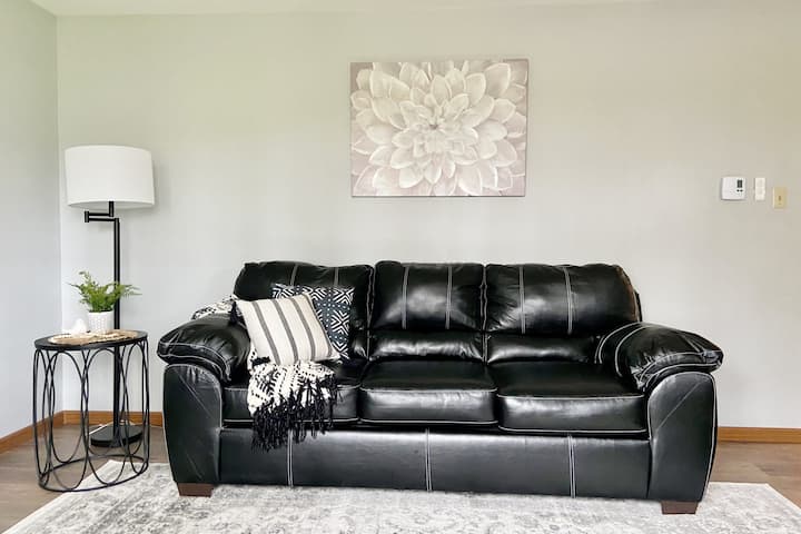 Volledige bank, met leeslamp 