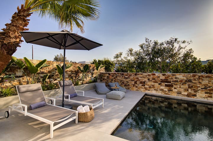 Clementina Paros – Apartment with Garden View