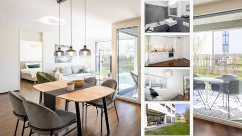 STAYY Green Oasis near Zurich I free Parking I TV