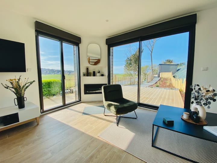 Lodge Nature, Piscine & Jacuzzi Proche Mer - Plage de Sainte-Marguerite-sur-Mer
