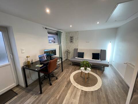 Private bedroom and shower room