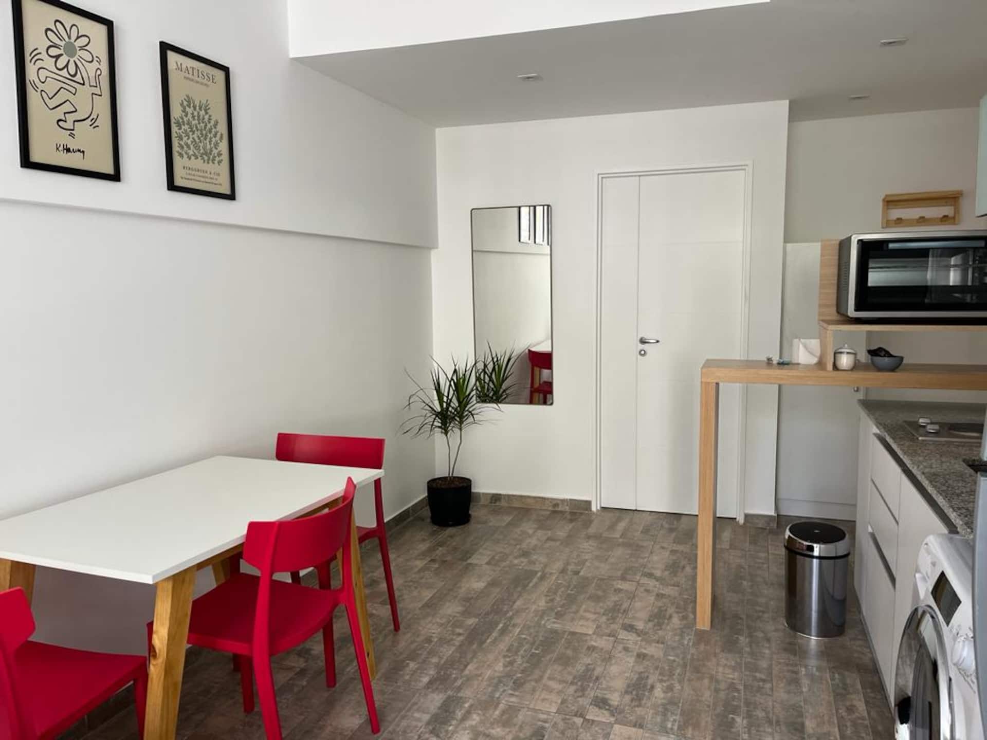 Departamento de 2 ambientes con cochera en Palermo