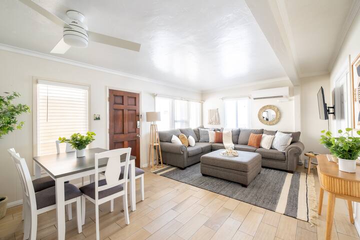 Chic Ocean View Retreat | Steps to Beach & Bay!