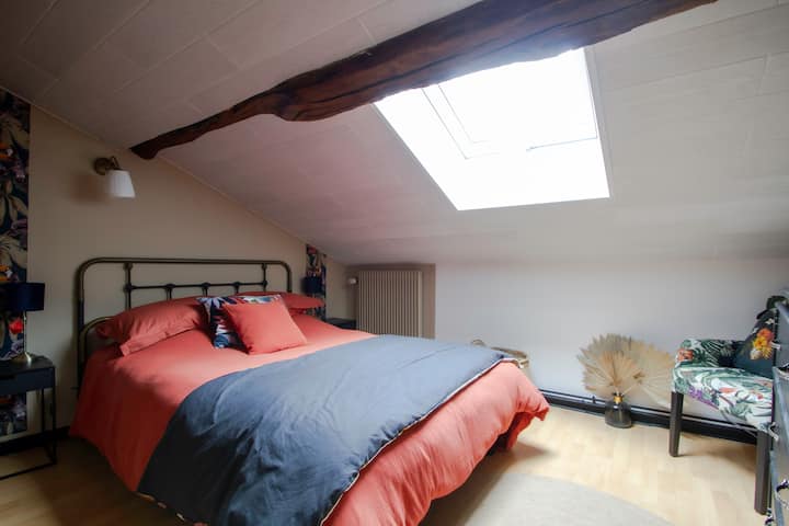 Chambre " les Toucans" 1. kat 