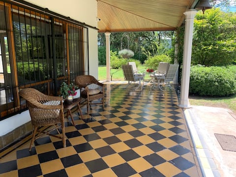 Villa María, nature and relaxation