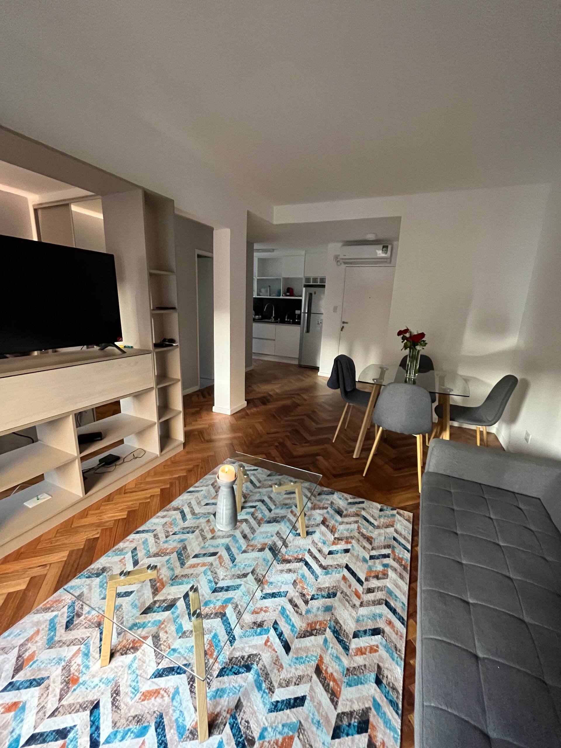 Apartamento de 1 quarto reformado em Belgrano