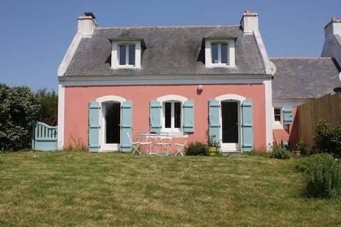 House on the wild coast, GR & beach on foot