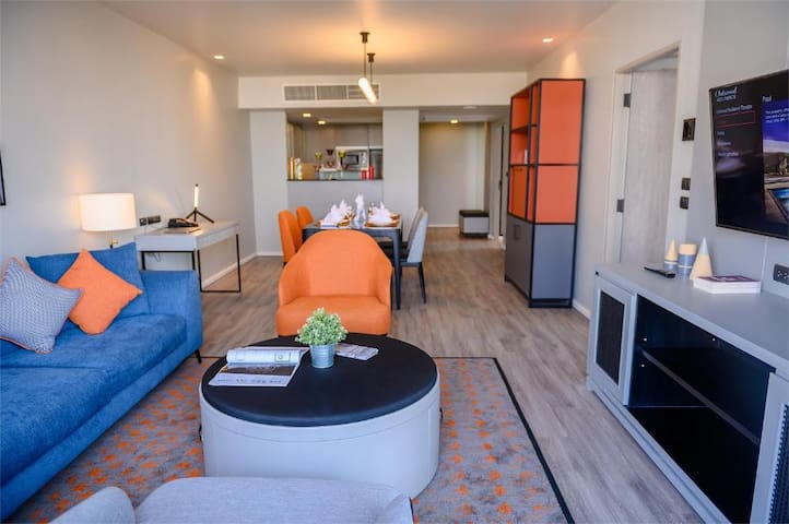 Modern 2bedrooms – 117sqm, central