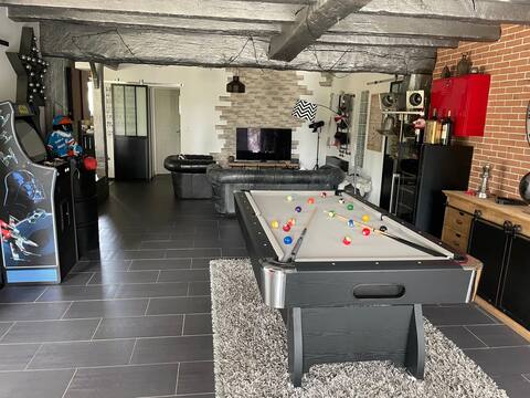 Maison familiale avec piscine