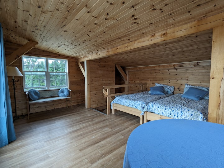 Boathouse, second floor sleeping area