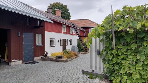 Idyllic old barn in Old Rauma