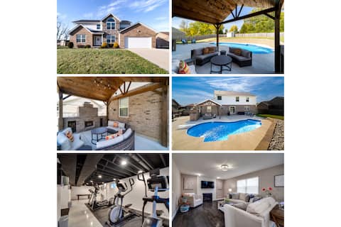 6BR Home w/ Pool - Spooky Nook