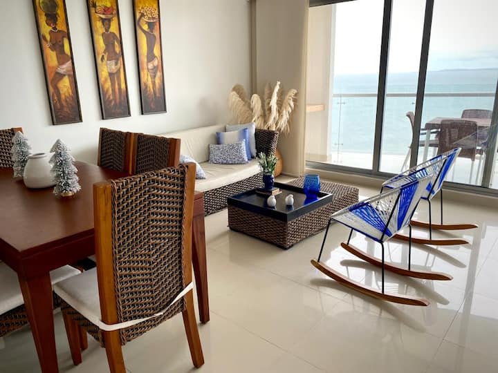Hermoso Apartamento Con Vista Al Mar - Cartagena