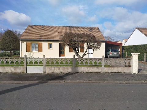 3-Bedroom House 12 Minutes from the 24 Hours of Le Mans Circuit