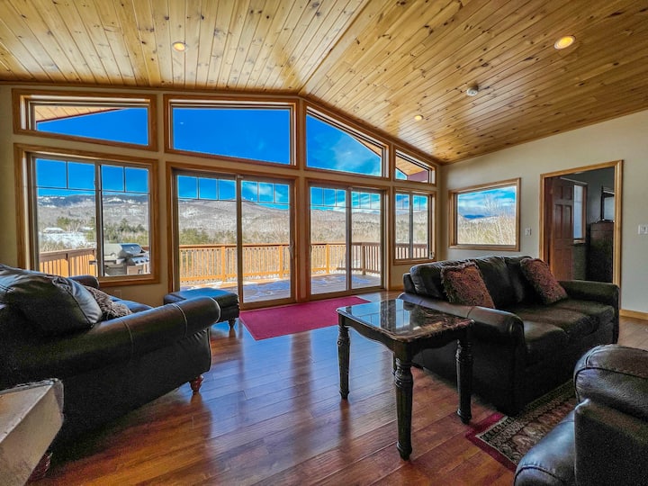 [B] Mountainview Escape Luxury, Views & Hot Tub Houses for Rent in