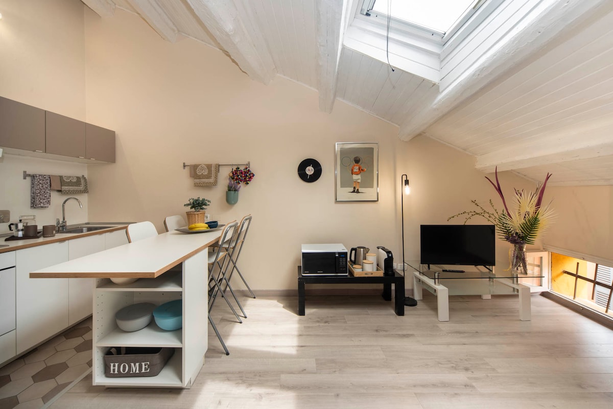 Leistungsstarkes Airbnb: Lovely Loft With Private Balcony & AC in Reggio Nell'emilia