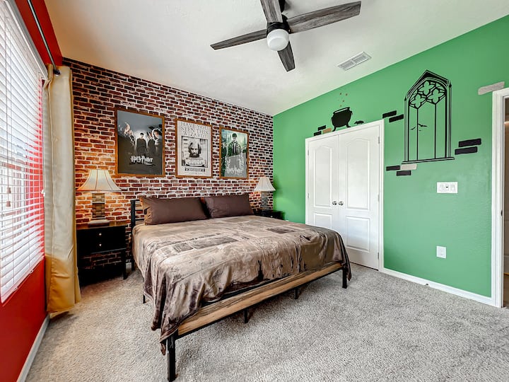 Experience roomy relaxation with a king-sized bed that feels like a dream