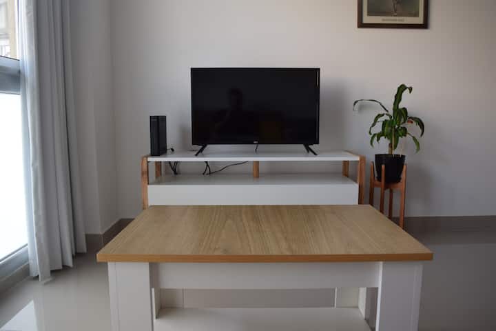 Квартира с 1 спальней в Monserrat с кухней, кондиционером и Wi-Fi