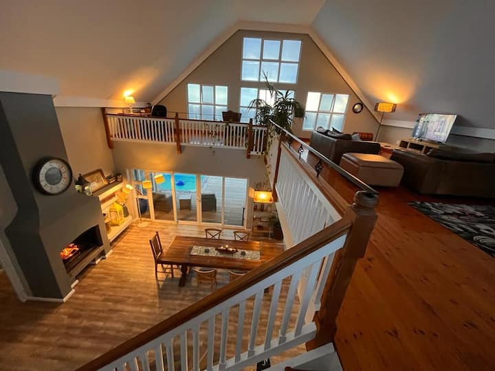 Directly on the Sea- Main house