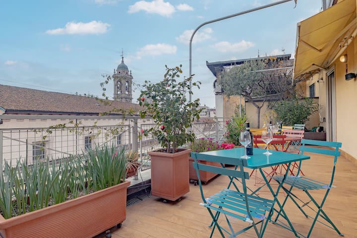 Penthouse con Terrazzo nel Cuore di Milano – Duomo