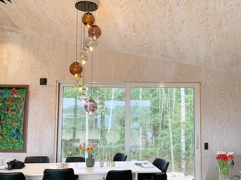 Top Airbnb: An architect's dream by the lake! in Älmhult