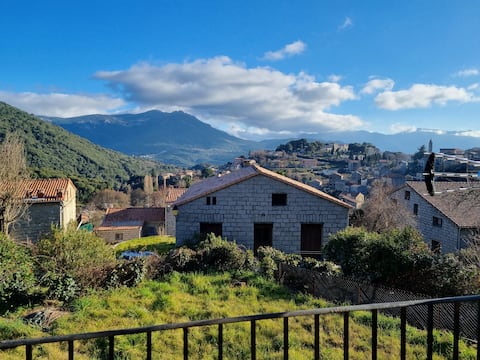 Village house with a view