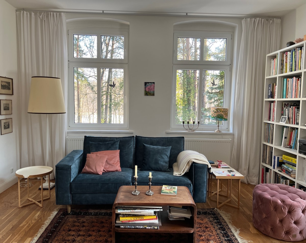 Popular Airbnb listing: House by the lake and forest in Wandlitz