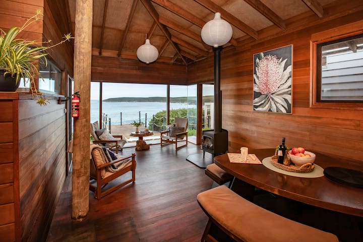 Rustic Oceanfront Serenity