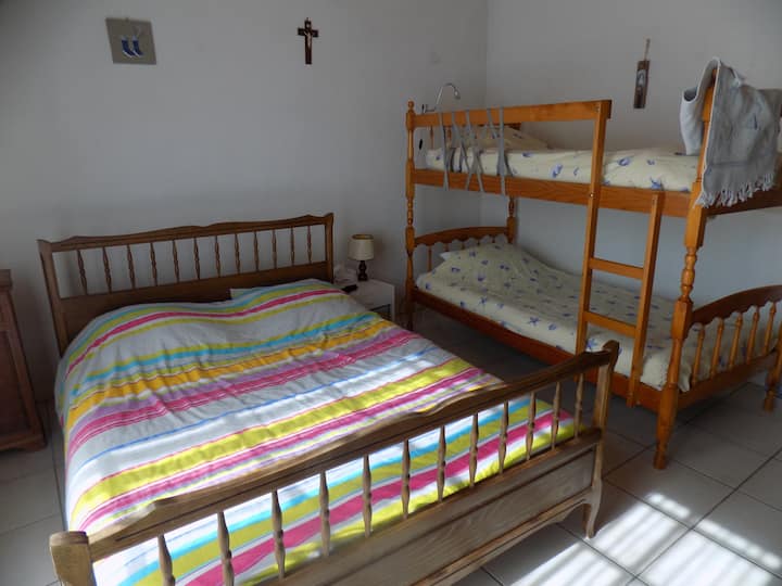 chambre accès terrasse