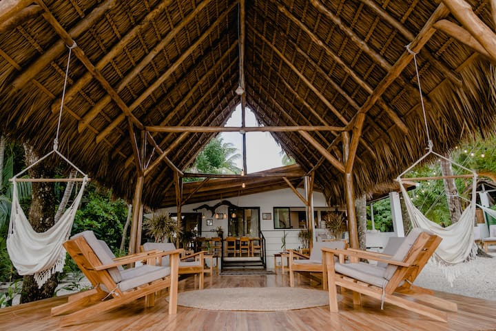 Entire home with 6+ bedrooms in Playa Guiones Sur - Beachfront Nosara Villa