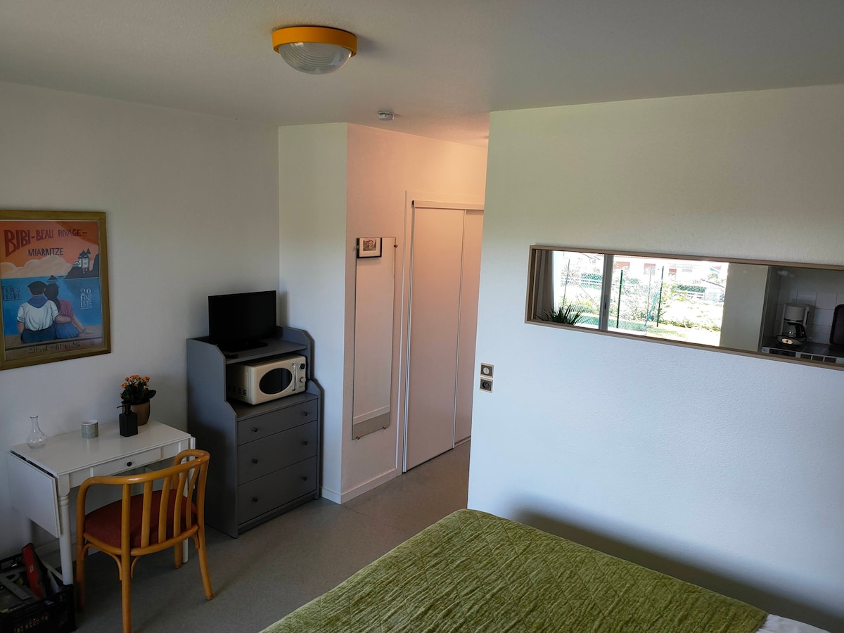 Airbnb performant: Quiet studio 5 minutes from the spa treatments à Cambo Les Bains