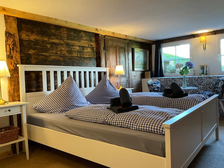 Chumba cha kulala "Waldau" kwenye ghorofa ya chini