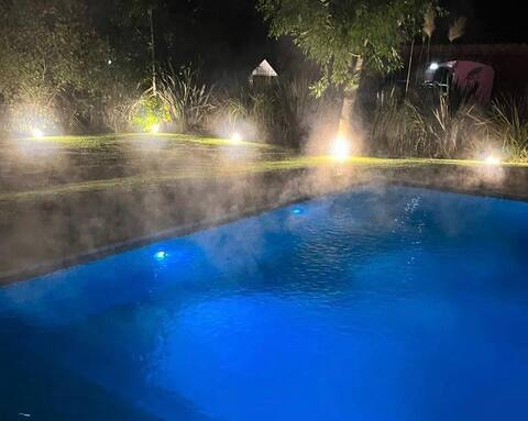 House with heated pool in golf country club