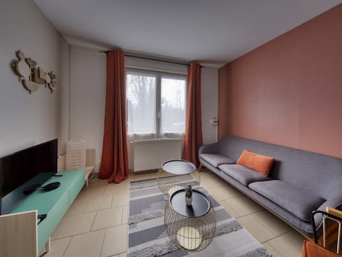 LnBnB *House in the heart of Péronne *facing the ponds