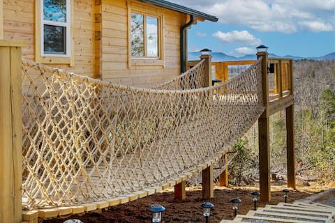 Elevated Escape|Lux Treehouse+Hot Tub+Hiking+Farm