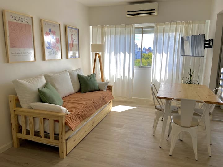 Apartamento de 1 quarto em Colegiales com Wi-Fi de alta velocidade