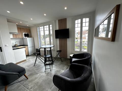 Cosy duplex Saint-Brice N°5 + common terrace
