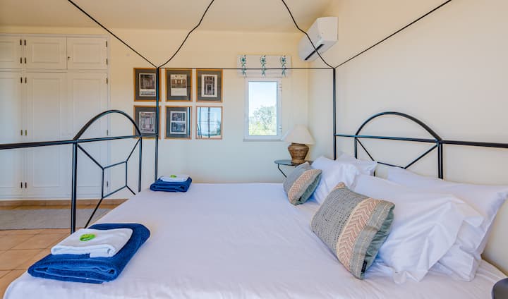 Master Bedroom, with ensuite bathroom and access to first floor veranda