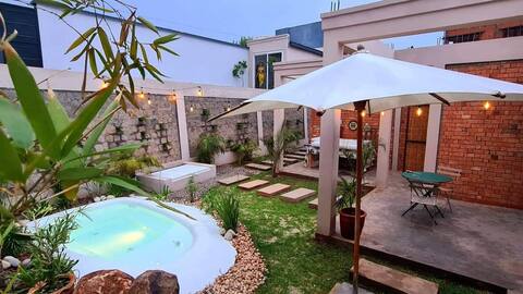 Modern house with pool